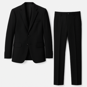 Black Color two piece suit Tony Tailors