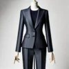 Navy Blue two piece suits for women tony tailors